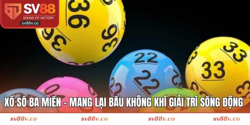 Xổ số ba miền